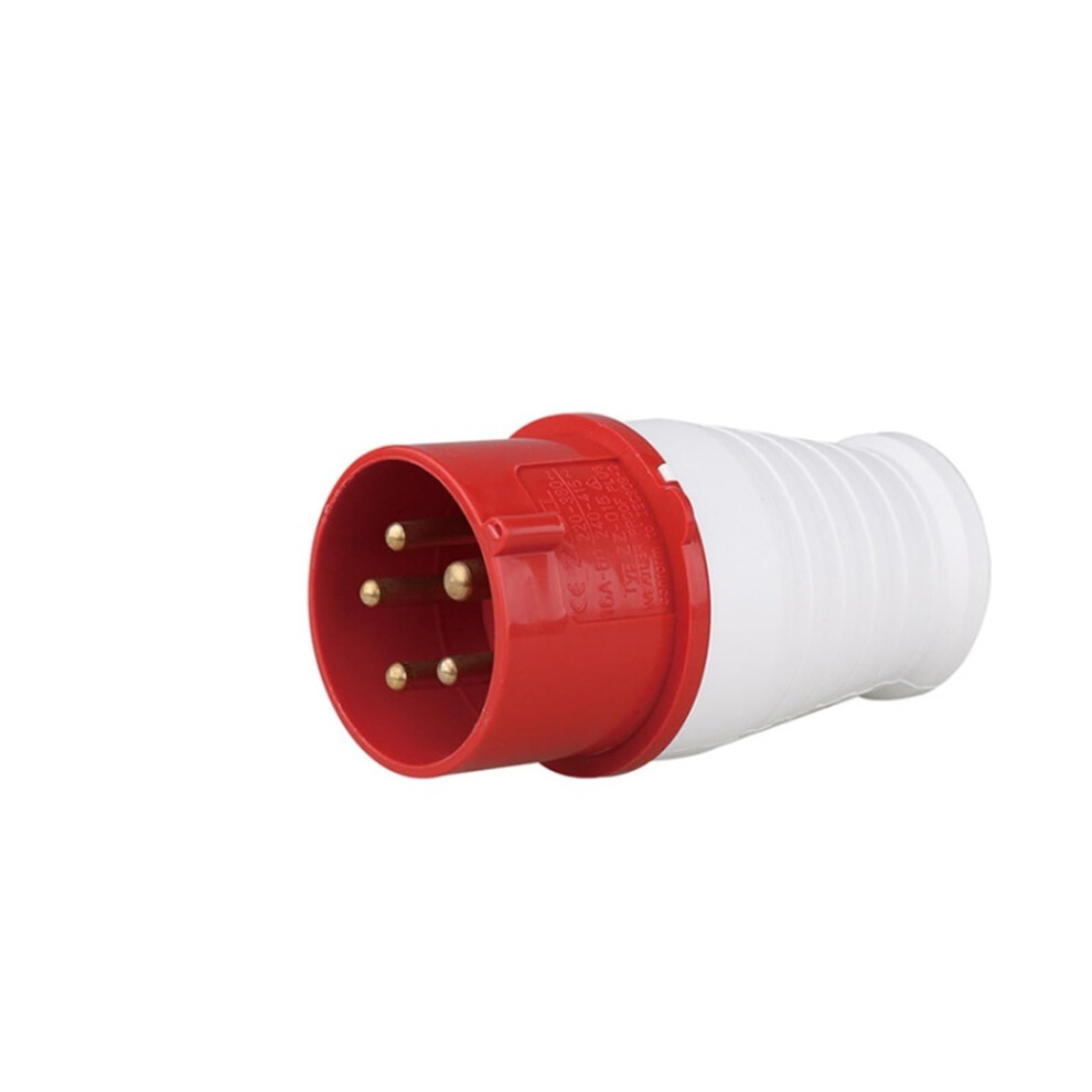 Ip44 Industrial Plug Wall Socket Connector Three-Phase 3Pin 4Pin 5Pin 16A32a Waterproof Non-Explosion-Proof Aviation Plug(Plug 5P 32A) 9339159326909
