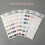 60/120/240Pcs Adhesive Labels Note Page Mark Reminders on-1 S 2