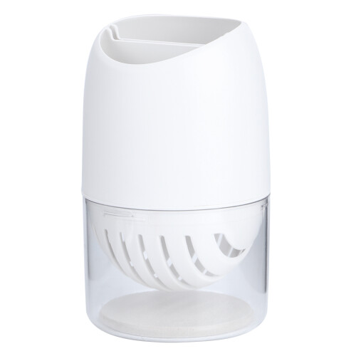 Creative Storage Solution: Environmental Protection-focused Abs Material, Transparent Cap Structure Assuring Hygiene, For Your Bathroom Or Vanity, Sho 1