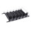 Self Pushing Can Organizer for Fridge, Adjustable Width Automatic Soda Can Dispenser with Sturdy ABS Construction, Automatic Drink Pusher Glide for Ef 2