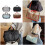 Duffle Bag With Separate Wet Dry Storage Lightweight-Black 3