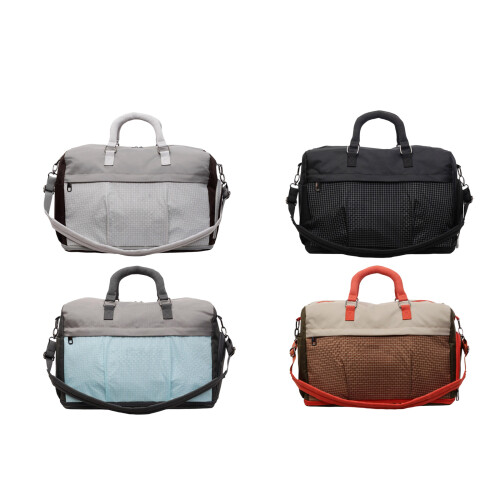 Duffle Bag With Separate Wet Dry Storage Lightweight-Black 1