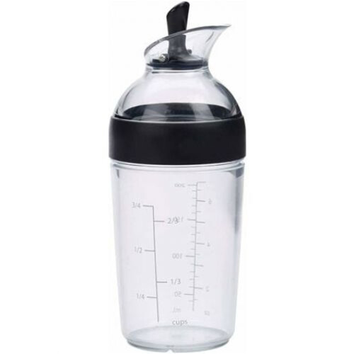 Récipient multifonction pour vinaigrette, bouteilles étanches pour doser les mélanges.