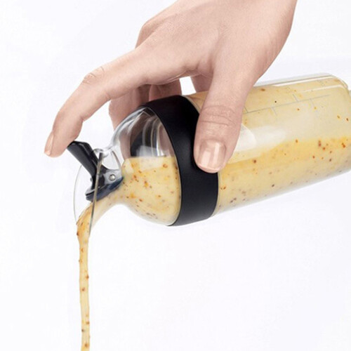 Récipient multifonction pour vinaigrette, bouteilles étanches pour doser les mélanges. 1