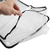 Klarsicht-PVC-Kofferhülle 28 Zoll Wasserdicht Staubdicht Trolley-Kofferschutz