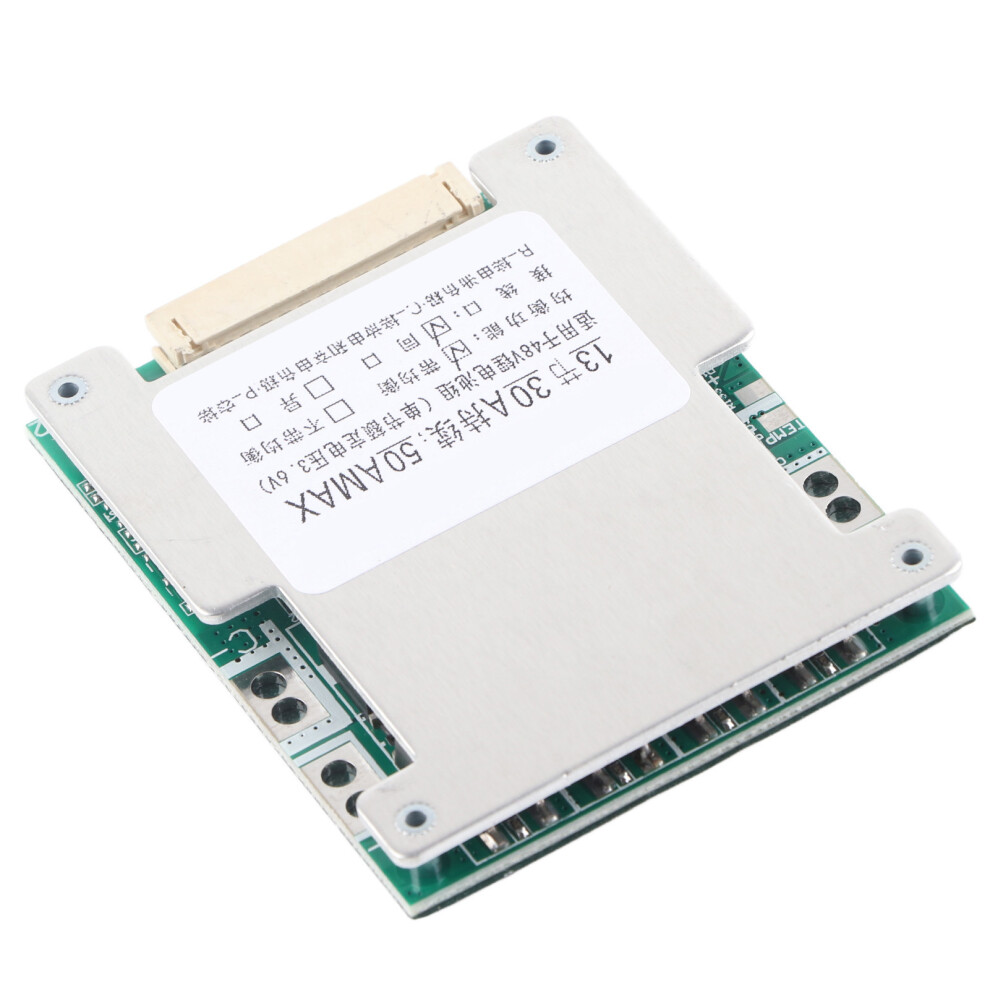 Efficient 13S 30A Lithium Battery Bms Pcb With Balance Charging Function 6921362670189