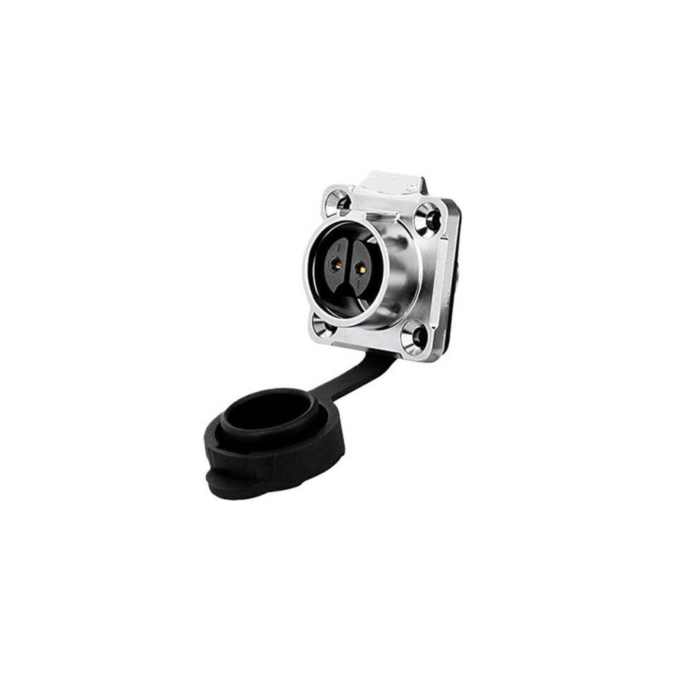 Lp16 Aviation Plug And Socket Metal Round 2-Core Pin Pin Power Signal Industrial Connector(Flange Female Seat) 5V Flange Female Seat 9323874061009