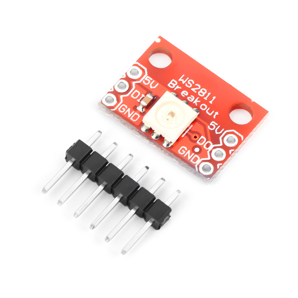 5Pcs Ws2812 Rgb 5050 Led Breakout Module Board For Diy Led Projects 4691362669699