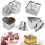 Δακτύλιος μους από ανοξείδωτο ατσάλι Baker's Delight χωρίς ραφές, εύκαμπτος 1