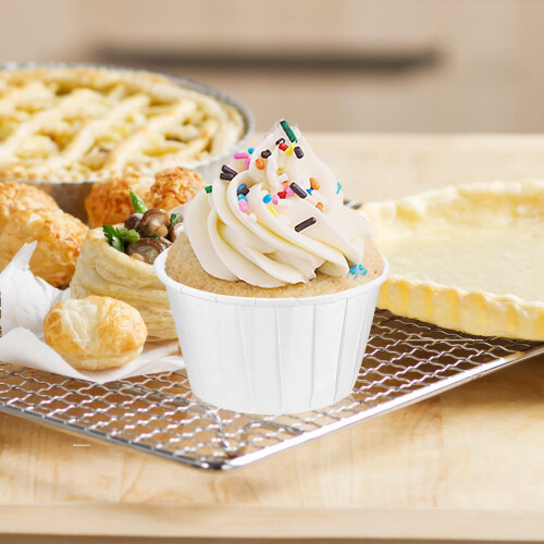Ποτήρια ψησίματος για cupcakes και muffins, χάρτινες επενδύσεις ανθεκτικές σε υψηλές 2