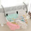 Foldable Metal & Plastic Clothes Drying Rack, Gray, 51.5x34.5cm 4