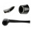 Elegant 3174 Ebony Smoking Pipe Durable Craft Gift-ready Standard Dimensions 11