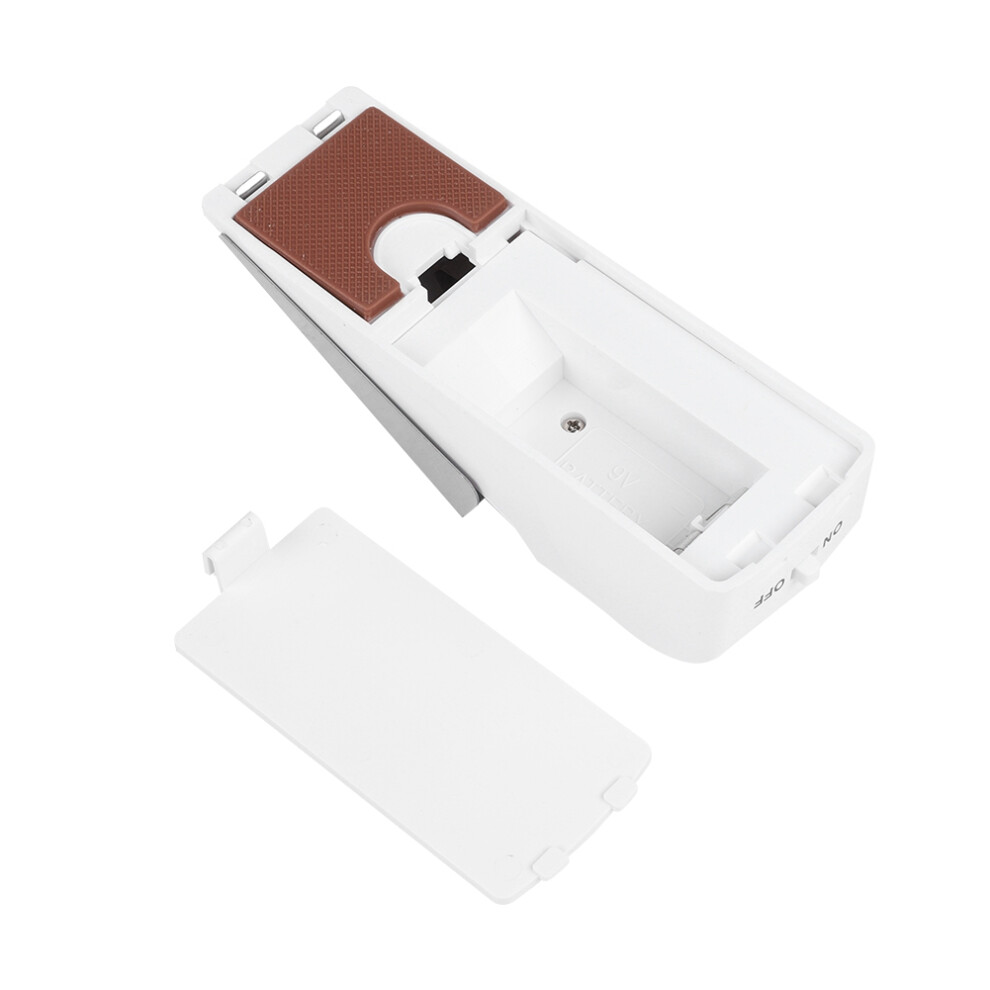Portable Wedge Door Alarm 120Db Security Alert For Home & Travel Black/White 8181362674152