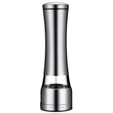 Gourmet's Delight, Ceramic Coarse Seasoner with Stainless Steel for Culinary Perfection