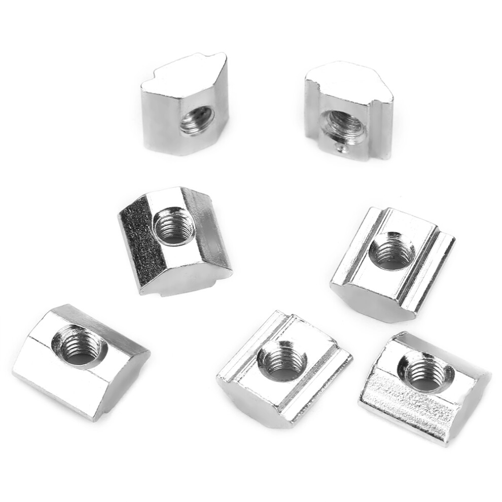 50Pcs T Slot Nut For 20 Series Aluminum Profile Accessories M3*10*5 8121362675292
