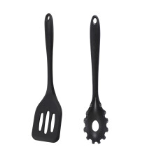 Versatile Kitchen Companion, Silicone Pasta Fork, BPA Free Noodle Spoon Server, Heat Resistant Up To 600F, Ergonomically Designed Long Handle, Food G