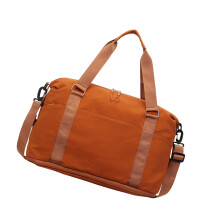 Wear Resistant Oxfords Carryall Bag For Short Journey-brown