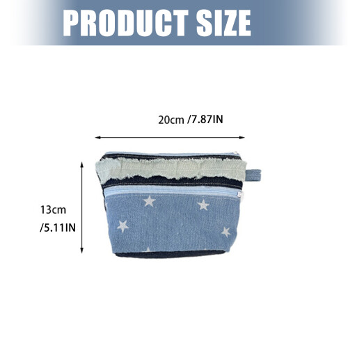 Practical Korean Fashion Assortment Cosmetic-Light blue bow 2