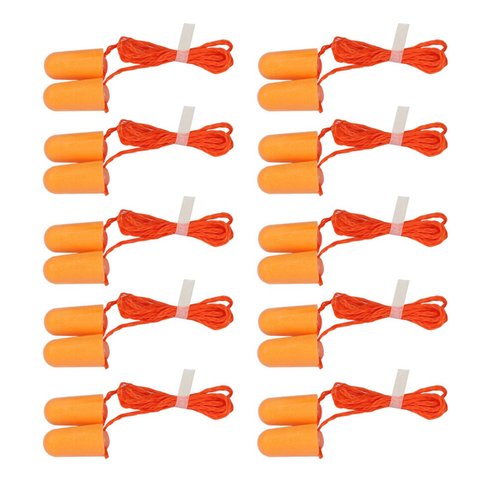 Bullet Shape 10 Pcs Earplugs For Anti Noise - Secure Soundproof Ear Protection 6951362676478