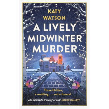 A Lively Midwinter Murder by Katy Watson Hardcover Book