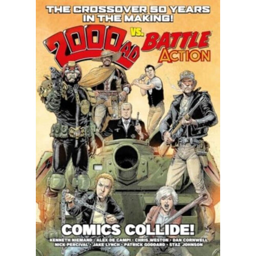 2000 AD Vs Battle Action Comics Collide by Alex De Campi Paperback Boo