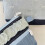 Smooth Cotton Makeup Bag With Modern Stitching-Dark blue bow 6