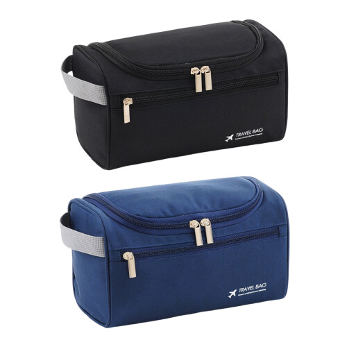 Oversized Travel Cosmetic Divider Highlighting Waterproof-Black 1