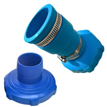 Pool Vacuum Hose Adapter for Skimmer - Threaded Pool Hydraulic Adapter, Replacement Skimmer Connector | Suction Line Hose Adapters, Fitting Part d