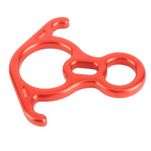 50KN Figure 8 Rope Descender Rappel Ring for Climbing & Rescue
