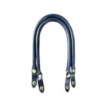 Sangle de transport ergonomique pour sac en cuir PU, 47cm,-Bleu