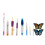 100Pcs DIY Colorful Embroidery Thread Set with Needle & Tools, Storage Box 4