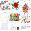 100Pcs DIY Colorful Embroidery Thread Set with Needle & Tools, Storage Box 14