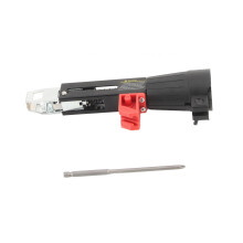3 Stück Holzarbeiten Nagelpistolen Adapter-Set für Elektrodrehmaschinen, Metallkettenaufnahmen