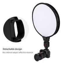 40cm Portable Softbox Diffuser for External Speedlite Lighting