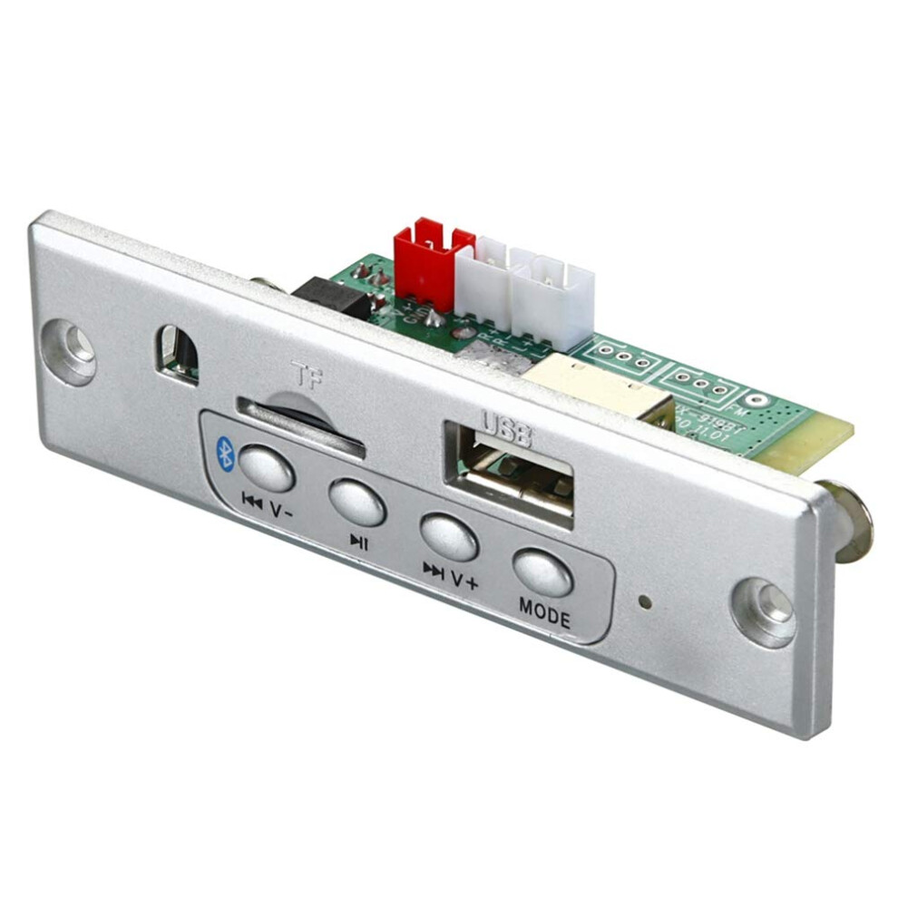 2X25w Amplifier Mp3 Player Decoder Board 6V-12V Bluetooth 5.0 Car Fm Radio Module Support Tf Usb Aux 9323874062716