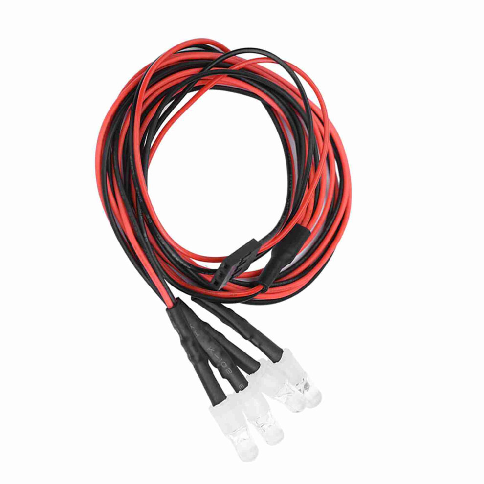 Upgrade Your Rc Model Car With 4Pcs 5Mm Led Accessories White 9341362682161
