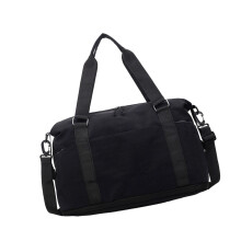 Sac de voyage avec compartiment extensible, Oxfords léger,-Noir