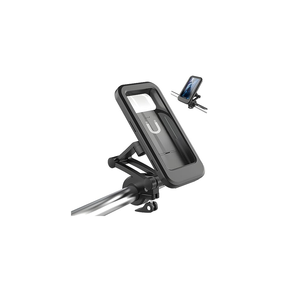 Enjoy Safe Ride 360 Swivel Motorcycle Phone Holder With Adjustable