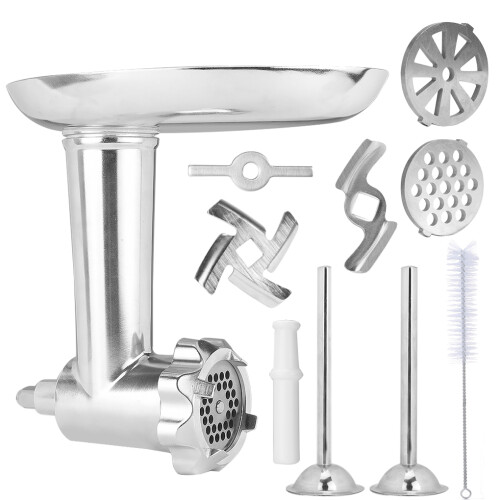 Meat Grinder Set Stainless Vertical Grinding Device Kitchen Tools 1