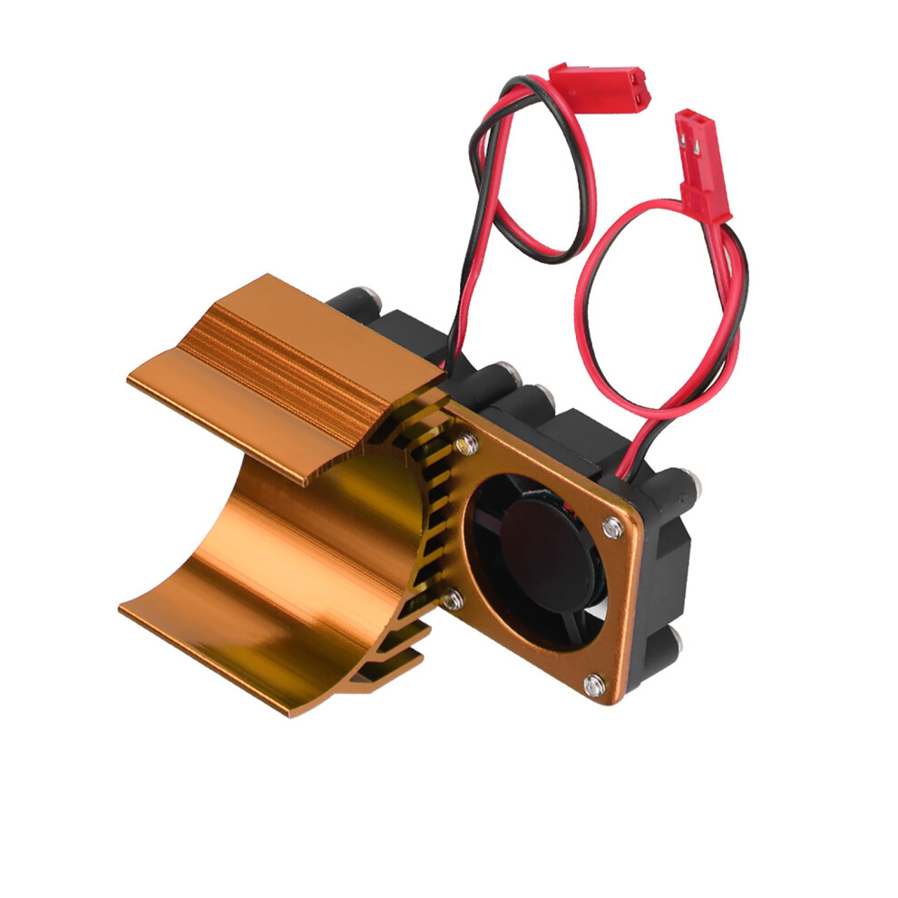 Prevent Overheating With Twin Fan Heat Sink For 540/550 Motors Gold 4961362682159