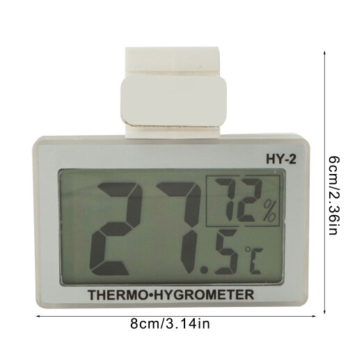 Humidity Gauge Hygrometer Reptiles Electronic Thermometers 2