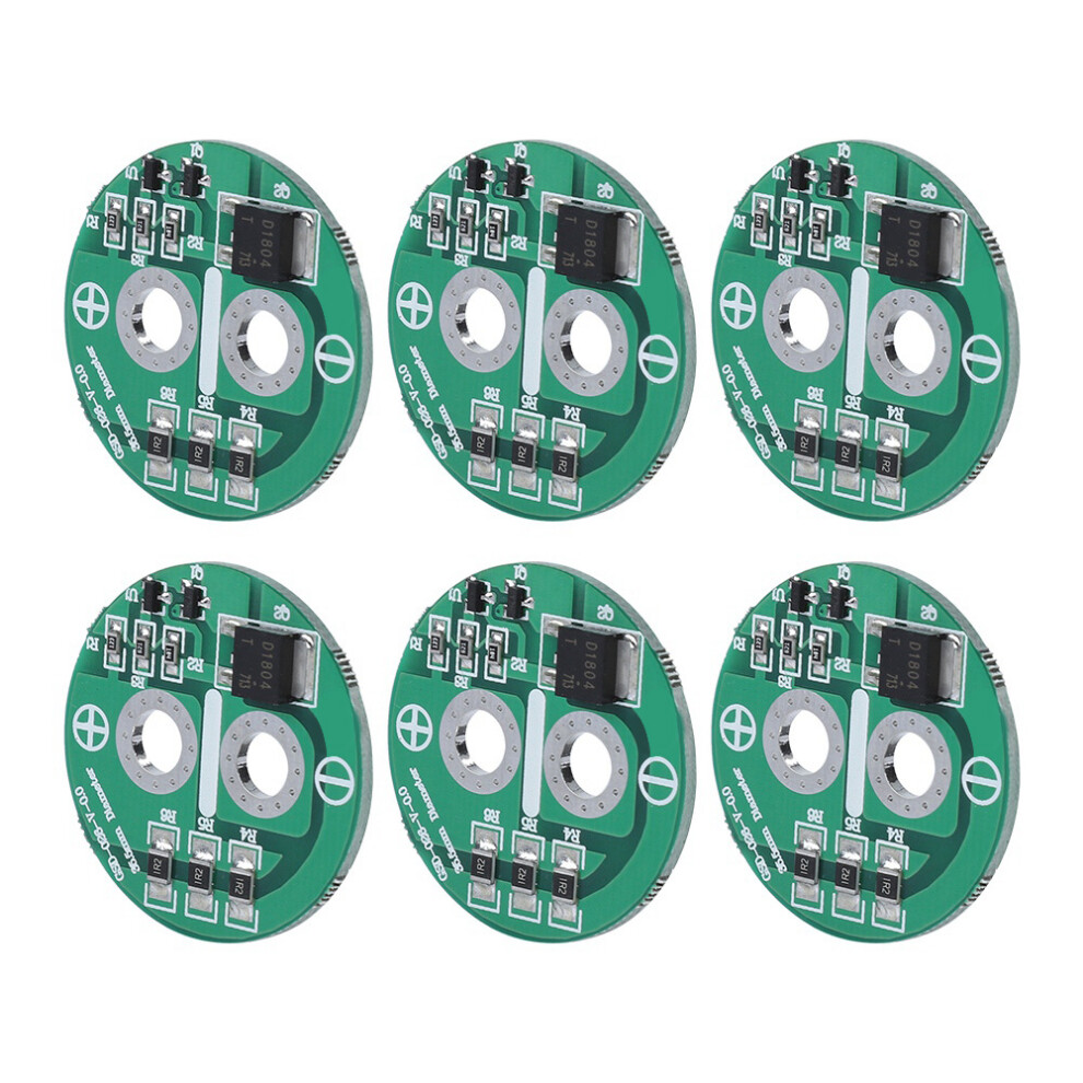 6Pcs 2.5V Super Farad Capacitor Kit With Protection Board Module Limit Plate 4631362684124