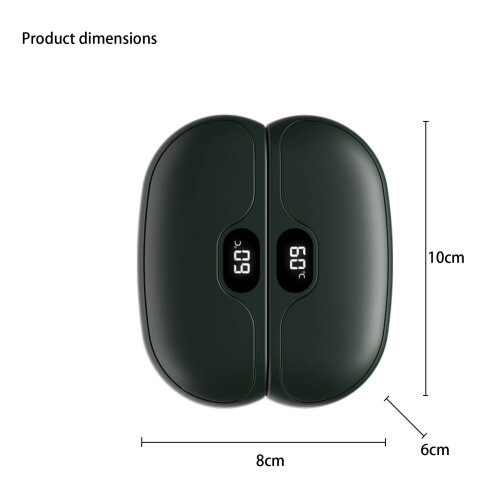 Safe Magnetic Hand Warmer Overheat Protection 5-White 2