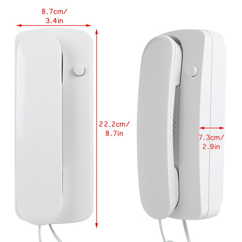 DIY Wired 2-Way Intercom Doorphone Energy Efficient 200m Distance 2