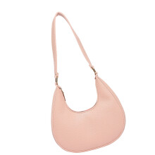 Elegante kleine schoudertas met ergonomisch handvat Ruime-Roze