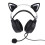 Schwarzes Gaming-Headset mit 3