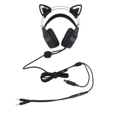 Schwarzes Gaming-Headset mit
