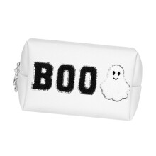 Small Toiletry Bag Makeup Organizer Portable Cosmetic-White