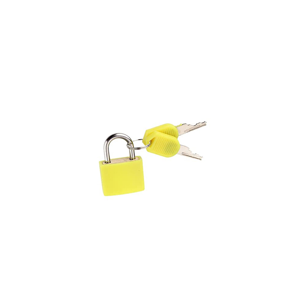 Mini Steel Padlocks For Luggage - 2 Pack Secure Travel Locks With Anti-Theft Design Rfect For Suitcases Diaries And More (Black) 9105992181162