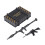 RC Crawler Accessories Plastic Weapon Box 15.2cm x 10.4cm x 4.5cm Grey 1